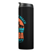 Panama City Beach Florida Thermosbeker (Geroteerd rechts)