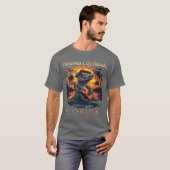 Panama City Beach Florida Vacation Cute Alligator T-shirt (Voorkant volledig)