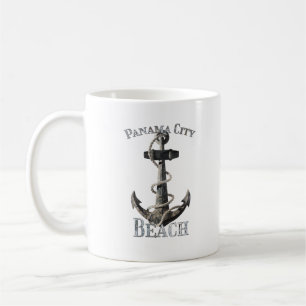 Panama City Beach Florida Vacation Nautical Anchor Koffiemok