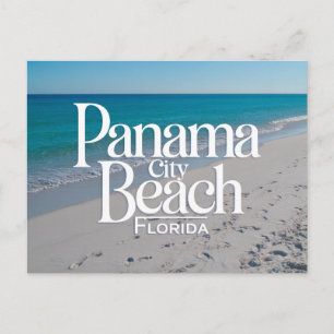 Panama City Beach Florida, vintage Briefkaart