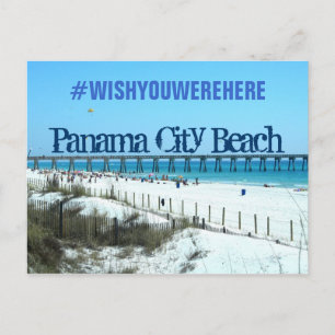 Panama City Beach, Florida #WISHYOUWEREHERE Briefkaart