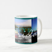 PANAMA CITY BEACH FOTO COLLAGE COFFEE MOK (Voorkant rechts)