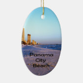 Panama City Beach Keramisch Ornament (Rechts)