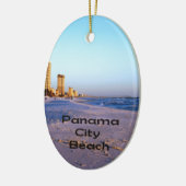 Panama City Beach Keramisch Ornament (Links)