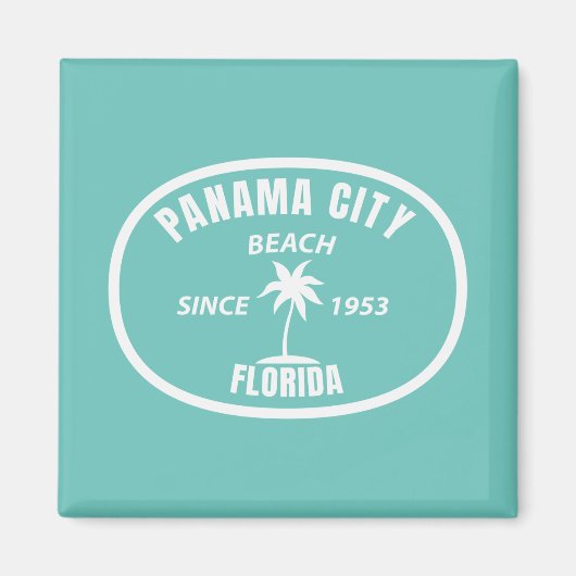 Panama City Beach Magneet (Voorkant)