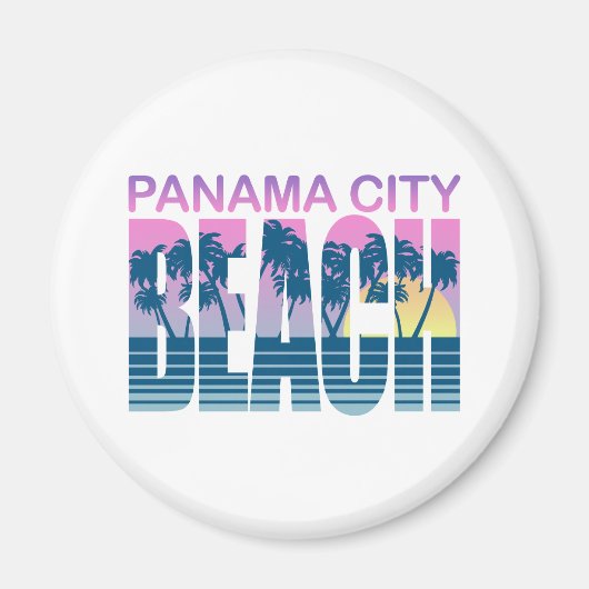 Panama City Beach Magneet (Voorkant)