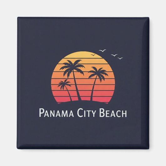Panama City Beach Magnet (Voorkant)