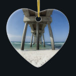 Panama City Beach Pier Keramisch Ornament<br><div class="desc">Panama City Beach Pier</div>