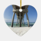 Panama City Beach Pier Keramisch Ornament (Voorkant)