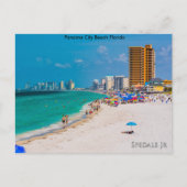 Panama City Beach Post Kaart (Voorkant)