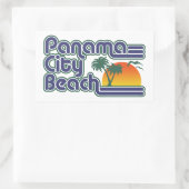 Panama City Beach Rechthoekige Sticker (Tas)