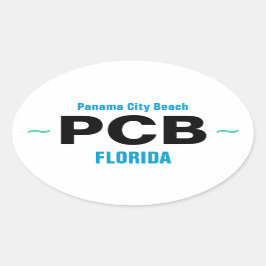 PANAMA CITY BEACH stickers (4)