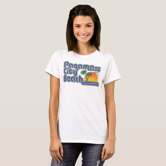 Panama City Beach T-shirt (Voorkant volledig)