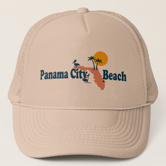 Panama City Beach. Trucker Pet (Voorkant)