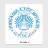 Panama City Beach (zeeschelp) Sticker (Vel)