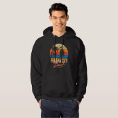 Panama City Florida Beach Surfing Surfer Ocean Sum Hoodie (Voorkant volledig)