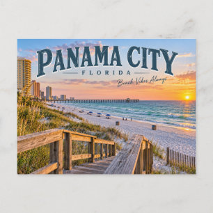 Panama City Florida Briefkaart