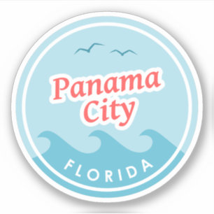 Panama City Florida Sticker