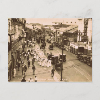 Panama City, Panama circa 1944 Briefkaart