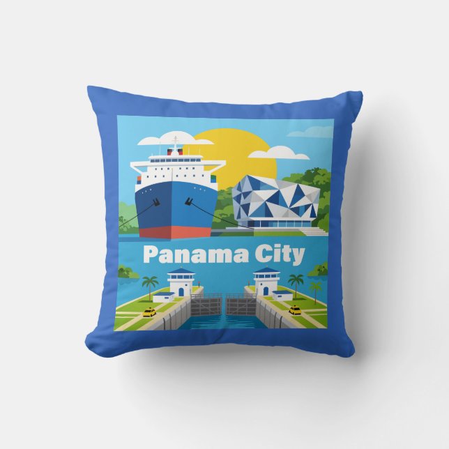 Panama City Panama Kussen (Voorkant)