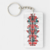 Panama City Panama Skyline Sleutelhanger (Voorkant)