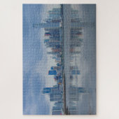panama city reflectie legpuzzel (Verticaal)