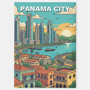 Panama City Reizen Magneet