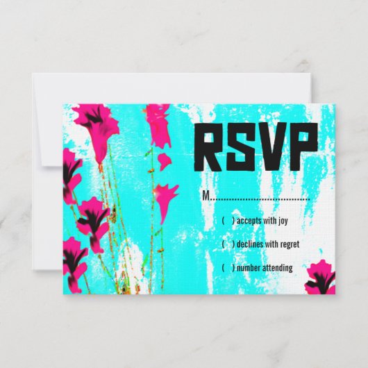 PANAMA CITY RSVP-kaart RSVP Kaartje (Voorkant)