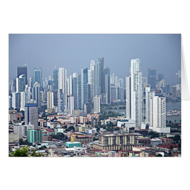 Panama City Skyline (Voorkant Horizontaal)