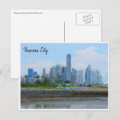 panama city skyline briefkaart (Voorkant / Achterkant)