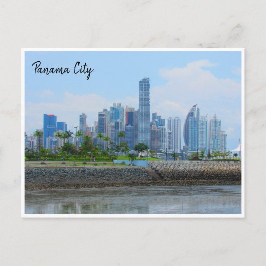 panama city skyline briefkaart (Voorkant)