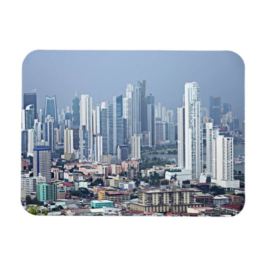 Panama City Skyline Magneet (Horizontaal)