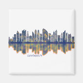 Panama City Skyline Magneet (Voorkant)