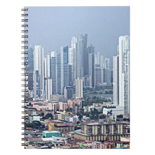 Panama City Skyline Notitieboek (Voorkant)