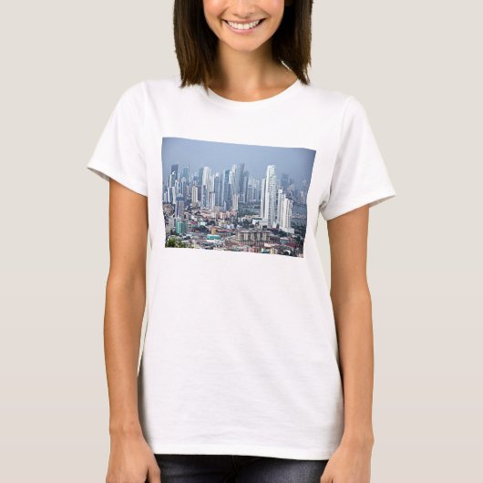 Panama City Skyline T-shirt (Voorkant)