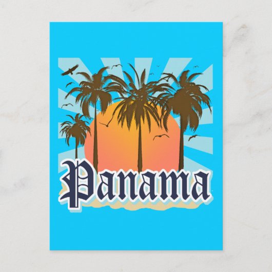 Panama City Souvenir Briefkaart (Voorkant)