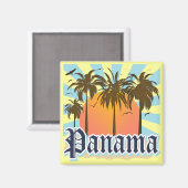 Panama City Souvenir Magneet (Voorkant / Achterkant)