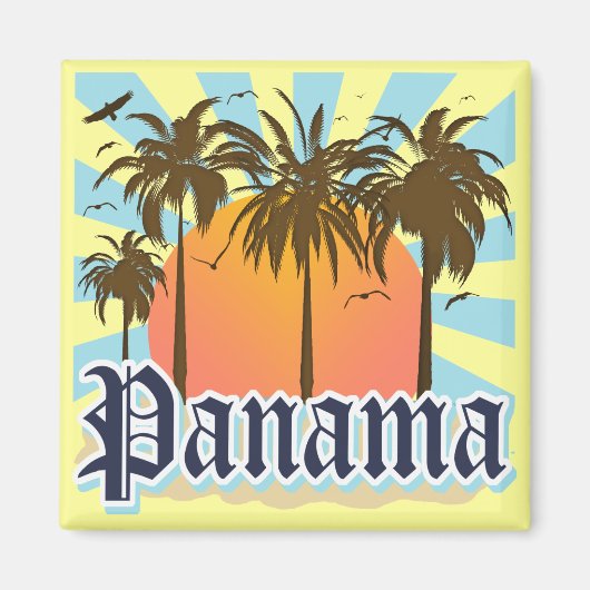 Panama City Souvenir Magneet (Voorkant)