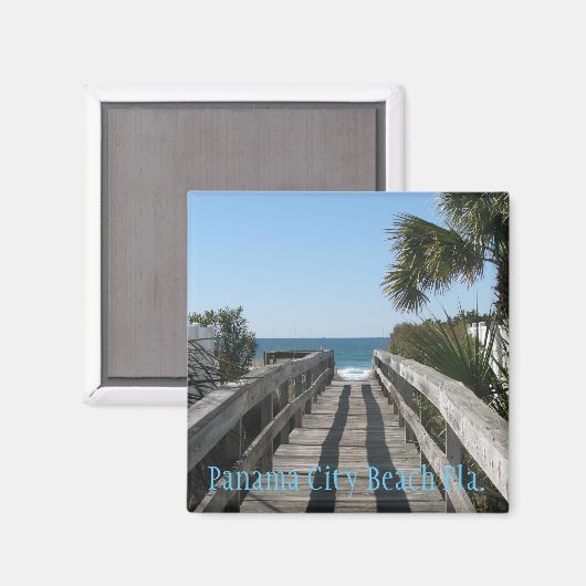 panama city strand magnet (Voorkant / Achterkant)
