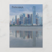 panama ciudad reflecteert briefkaart (Voorkant)