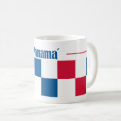 Panama Color Squares Koffiemok (Voorkant rechts)