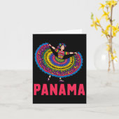 Panama danscultuur folklore traditie Panama Kaart (Gele Bloem)