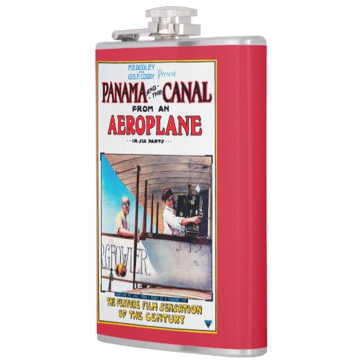 Panama en Canal Airplane Movie Promo Poste Heupfles (Links)