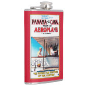 Panama en Canal Airplane Movie Promo Poste Heupfles (Rechts)