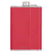 Panama en Canal Airplane Movie Promo Poste Heupfles (Achterkant)