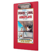 Panama en Canal Airplane Movie Promo Poste Klembord (Links)