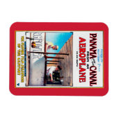 Panama en Canal Airplane Movie Promo Poste Magneet (Horizontaal)
