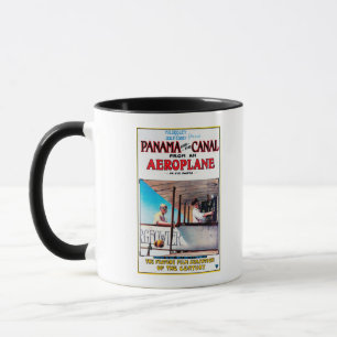 Panama en Canal Airplane Movie Promo Poste Mok