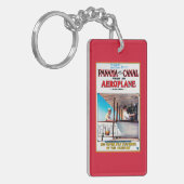 Panama en Canal Airplane Movie Promo Poste Sleutelhanger (Voorkant Links)