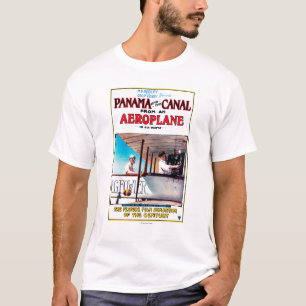 Panama en Canal Airplane Movie Promo Poste T-shirt